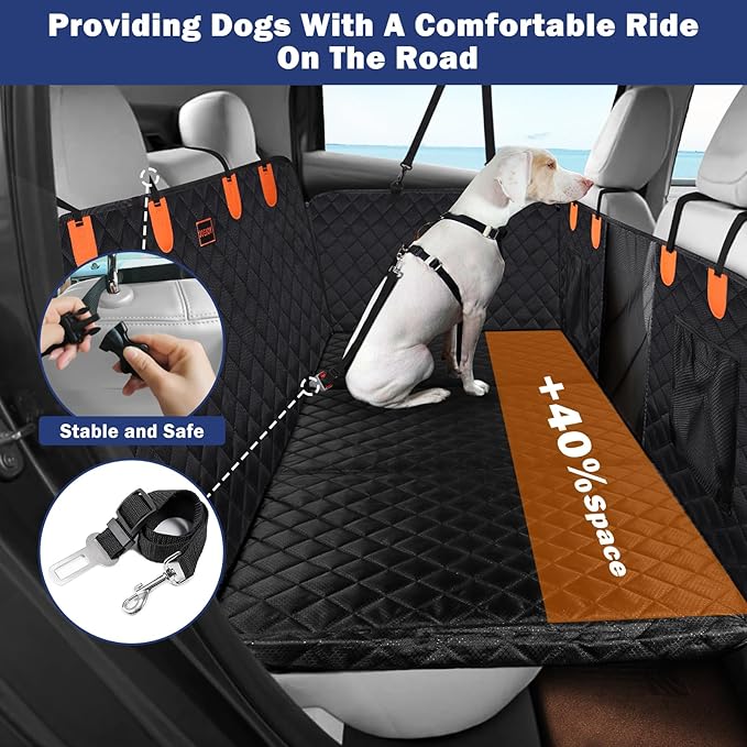 Car Pet Mat Cat Dog Pet Mat Cushion Car Cushion Waterproof Car Mat Rear Seat High Dog Mat Oxford Cloth Prevent Dirty Pad
